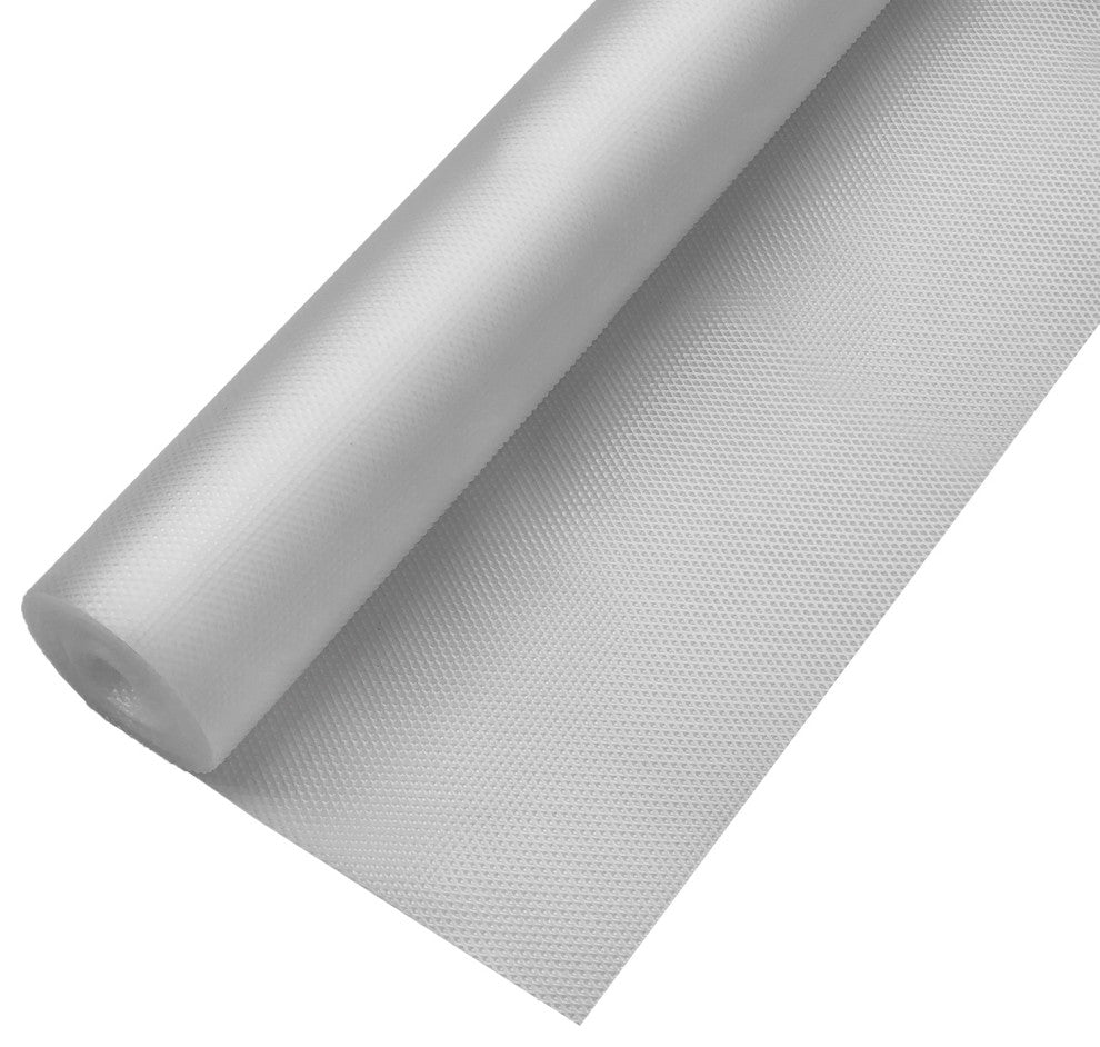 Clevr Premium 18"x15' Non-Adhesive Shelf Liner, Clear