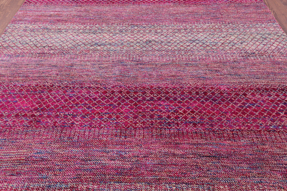 Wool & Silk Savannah Grass Handmade Rug 8' 2" X 10' 1" - Q15451