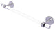 Clearview 18" Towel Bar with Dotted Accents, Satin Chrome
