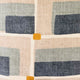 Bay Window Blue and Beige Luxury Throw Pillow, 16"x16"