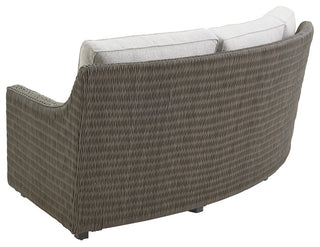 Curved Sectional Armless Sofa