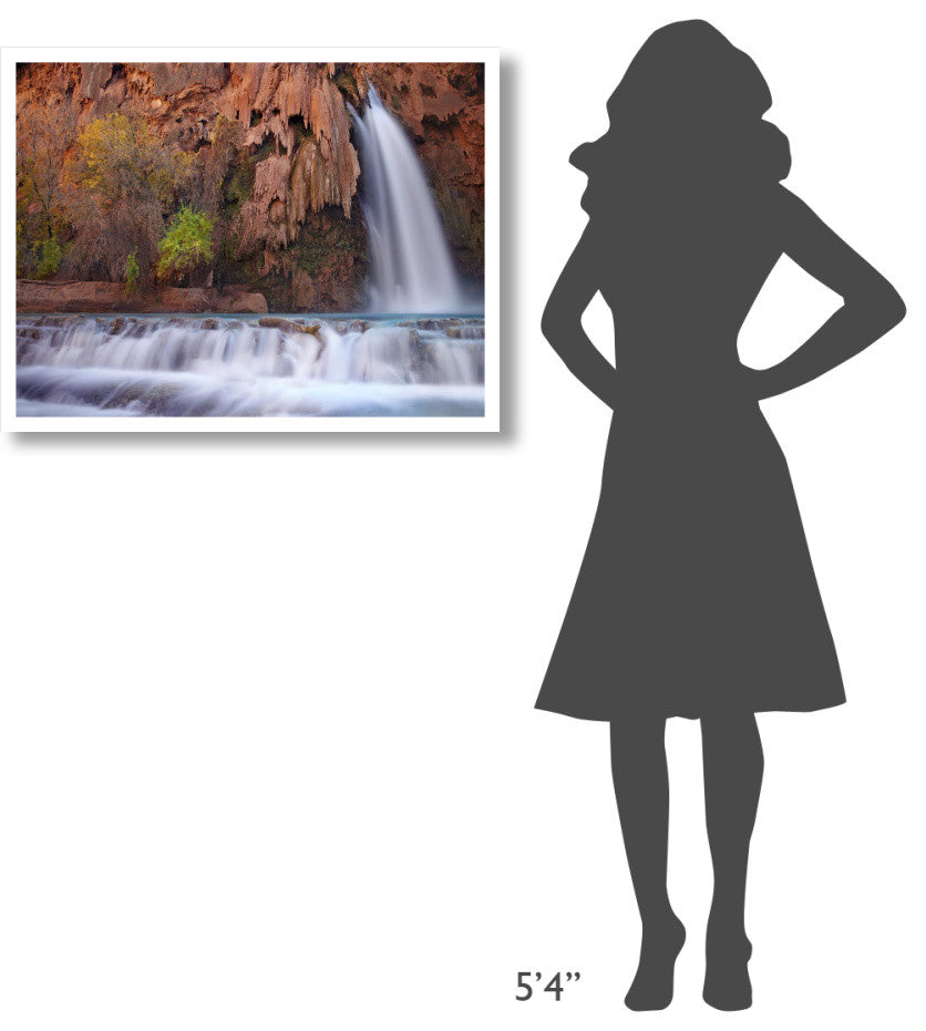 "Havasu Falls, Grand Canyon, Arizona" Paper Print by Tim Fitzharris, 34"x26"