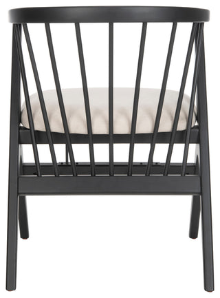 Safavieh Noah Spindle Dining Chair, Set of 2, White Oak/Gray