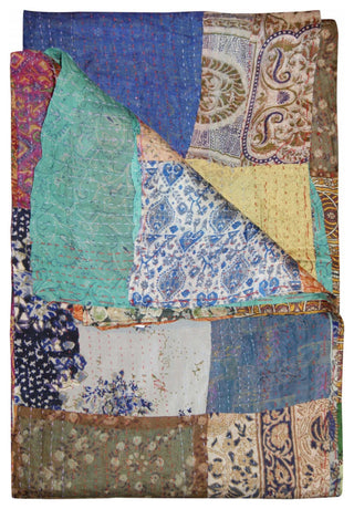 60" X 90" Silk Multicolor Throws