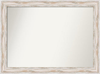 Wall Mirror Choose your Custom Size, Alexandria White Wash
