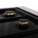 ZLINE 36" Rangetop, Stainless Steel With Gold Accents, RTZ-36-G