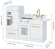 Charlotte Play Kitchen Cooking Playset, White