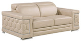 Oliver Genuine Loveseat, Beige