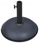 vidaXL Parasol Base 24.3 lbs Dark Gray Steel and Cement