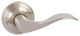 Delaney Hardware Callan Bennett Dummy, Satin Nickel, Right-Hand