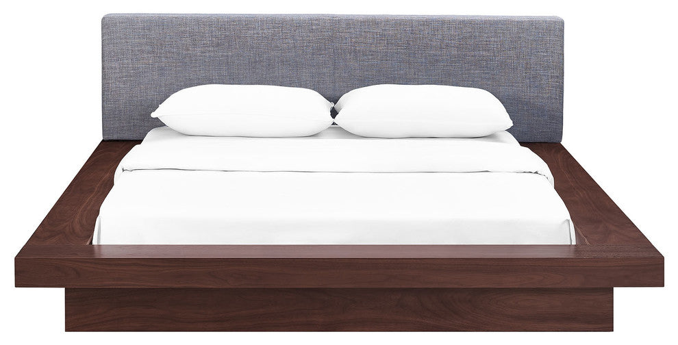 Freja Queen Fabric Platform Bed