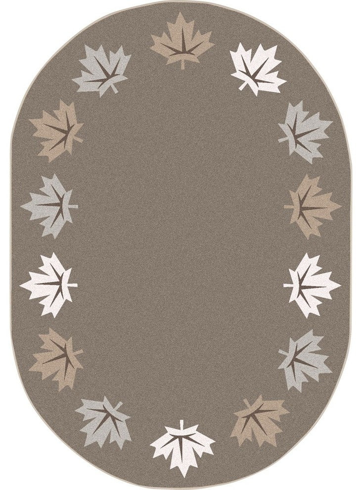 Parliament Hill Rug, Neutral, 7'8"x10'9" Oval