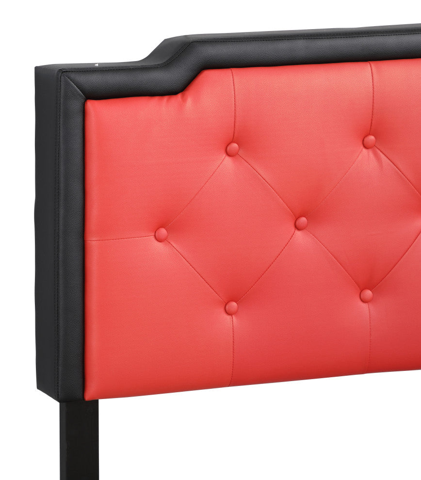 Starlight All in One Bed, Black/Red, Twin