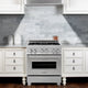 ZLINE 30" Dual Fuel Range With Griddle and Brass Burners
