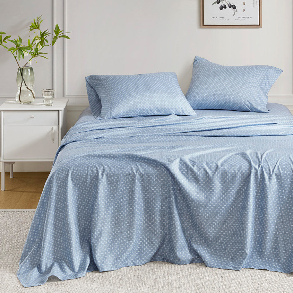 Madison Park Essentials Luna Floral Comforter Set With Bed Sheets