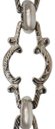 RCH Hardware Brass Vintage Chandelier Chain, 3', Polished Nickel, U55