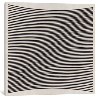 "Modern Art- Wavy Lines" by 5by5collective, 37x37x1.5"