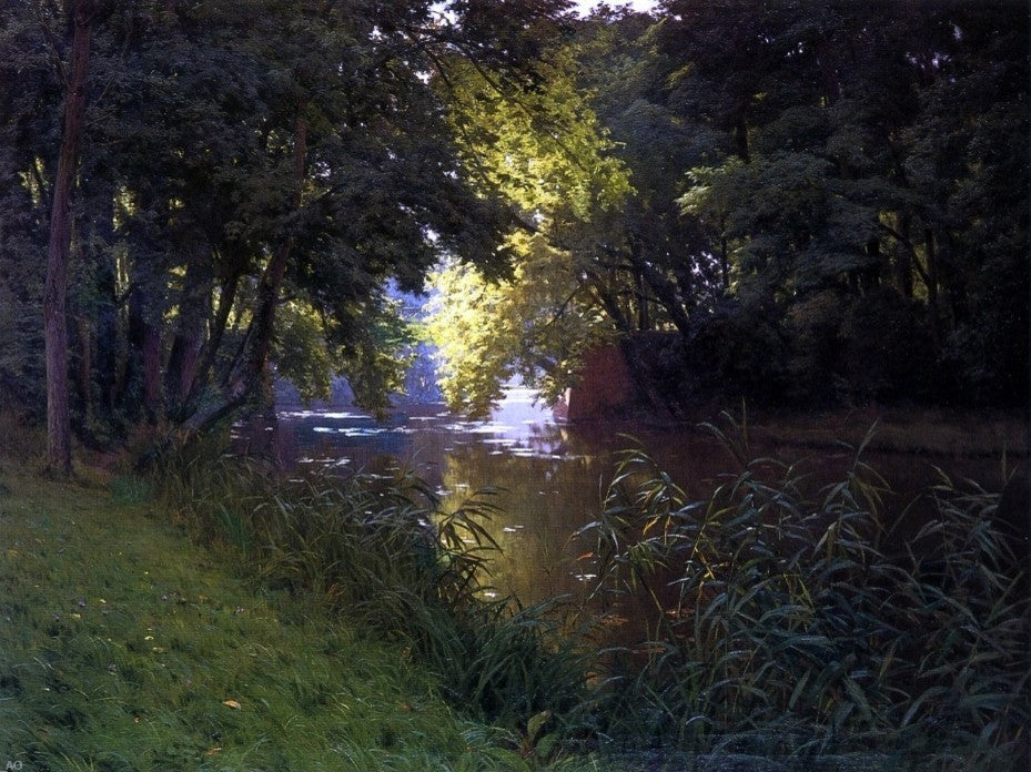 Henri Biva By the River Wall Decal
