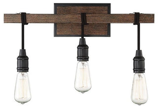 3-Light Vanity Fixture, Durango