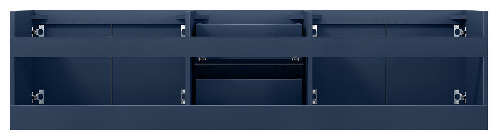 Geneva Transitional Navy Blue 72" Vanity Cabinet Only