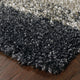 Hartley Shaded Blocks Gray and Charcoal Area Rug, 3'10"x5'5"