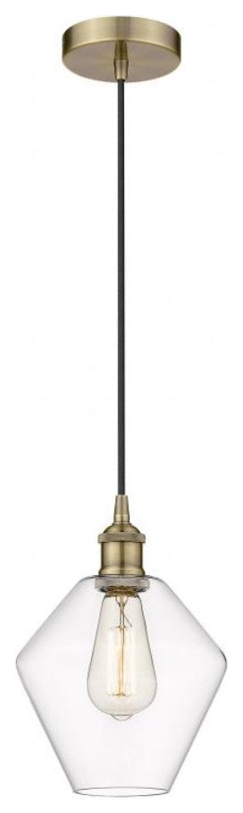 Innovations 616-1P-AB-G652-8-LED 1-Light Mini Pendant, Antique Brass
