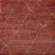 Ahgly Company Indoor Square Mid-Century Modern Area Rugs, 4' Square