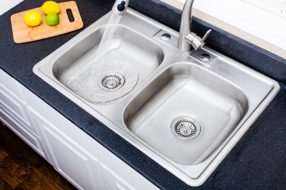 Wells Sinkware ADA Topmount Double Sink Pack, Sink Package