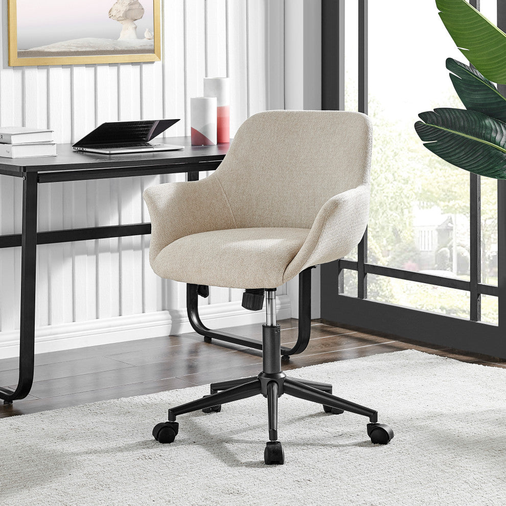 Kepler KD Fabric Office Chair, Beige