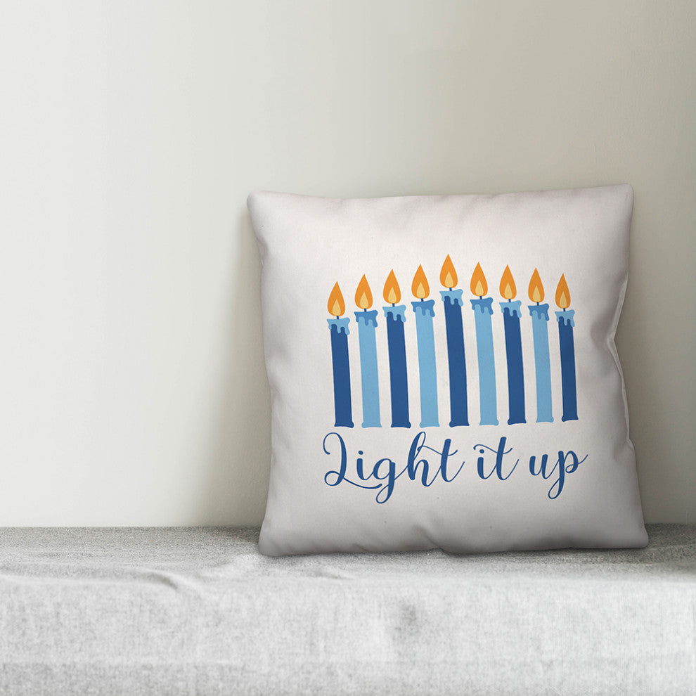 Light it Up 18"x18" Throw Pillow Cover