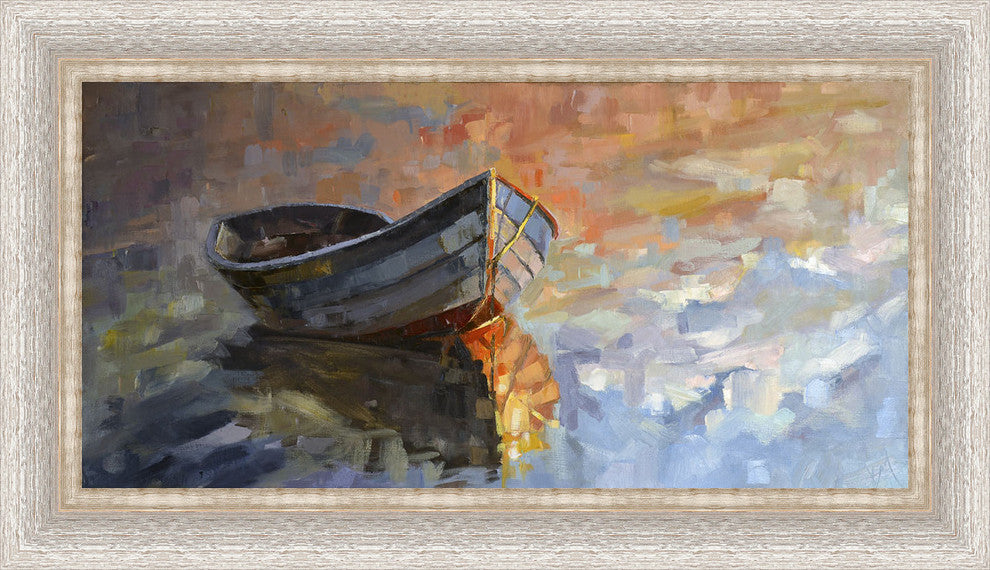 "Boat XXIII" Wall Art, 16"x28"