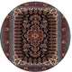Ahgly Company Indoor Round Traditional Area Rugs, 3' Round