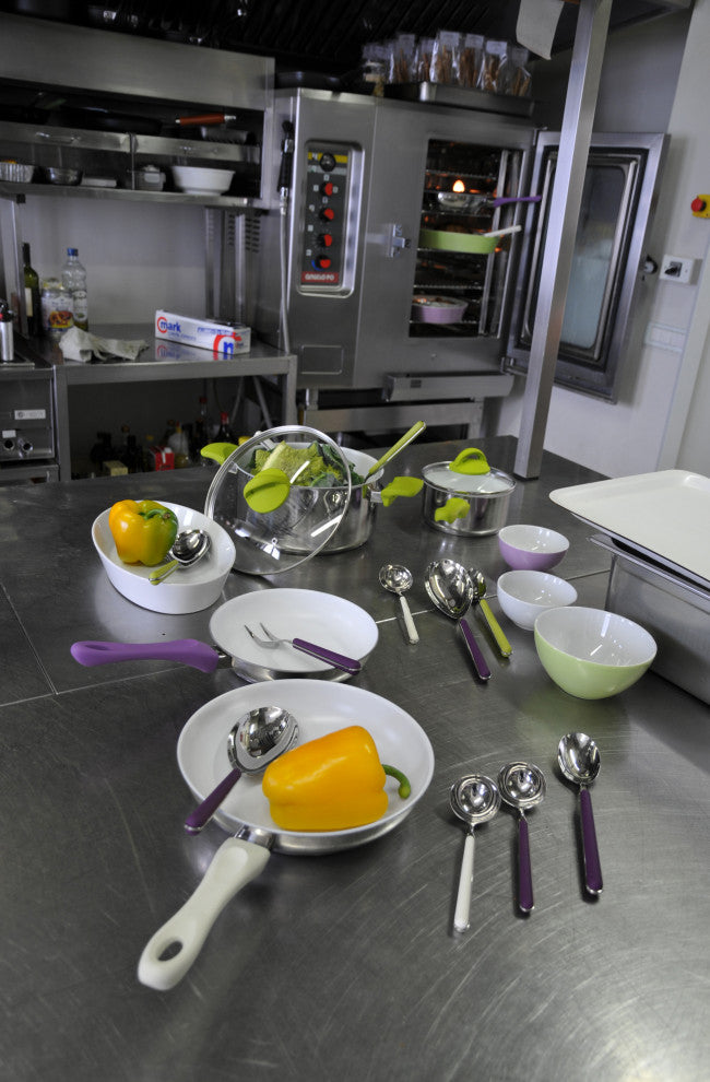 Fantasia Flatware Set, Light Mauve, 5 Pcs.