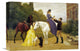 "Home From Riding" Stretched Canvas Giclee by Otto Bache, 16"x11"