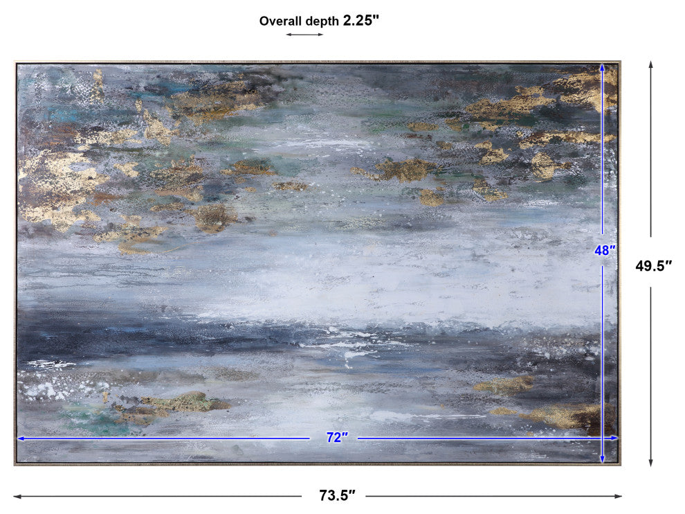 Uttermost Dawn To Dusk Hand Painted Art