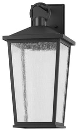 Soren LED Exterior Wall Sconce in Textured Black