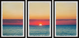 Sunset State of Mind Triptych, Set of 3, 12x18 Panels