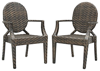 Casper Outdoor Patio Dining Armchair Set of 2