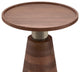 Kramer Solid Acacia Wood Side Table, Cognac