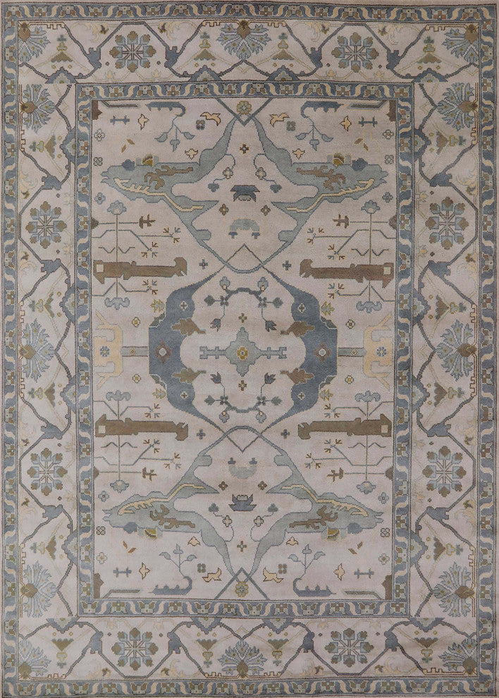 Ahgly Company Indoor Rectangle Mid-Century Modern Area Rugs, 7' x 10'