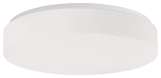 Maxim 57552 Mint 15"W LED Flush Mount Drum Ceiling Fixture - White