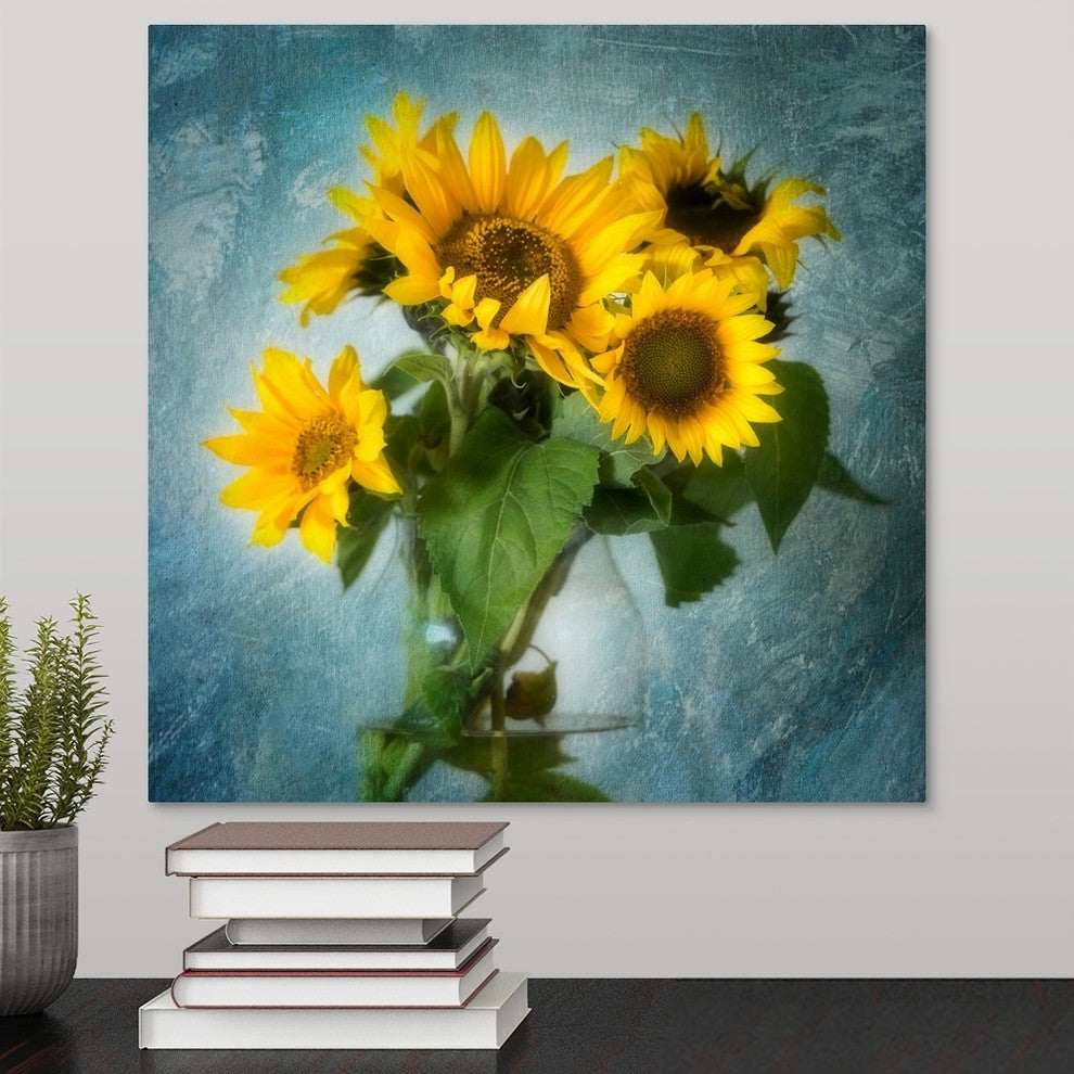 "Sun Inside" Wrapped Canvas Art Print, 16"x16"x1.5"