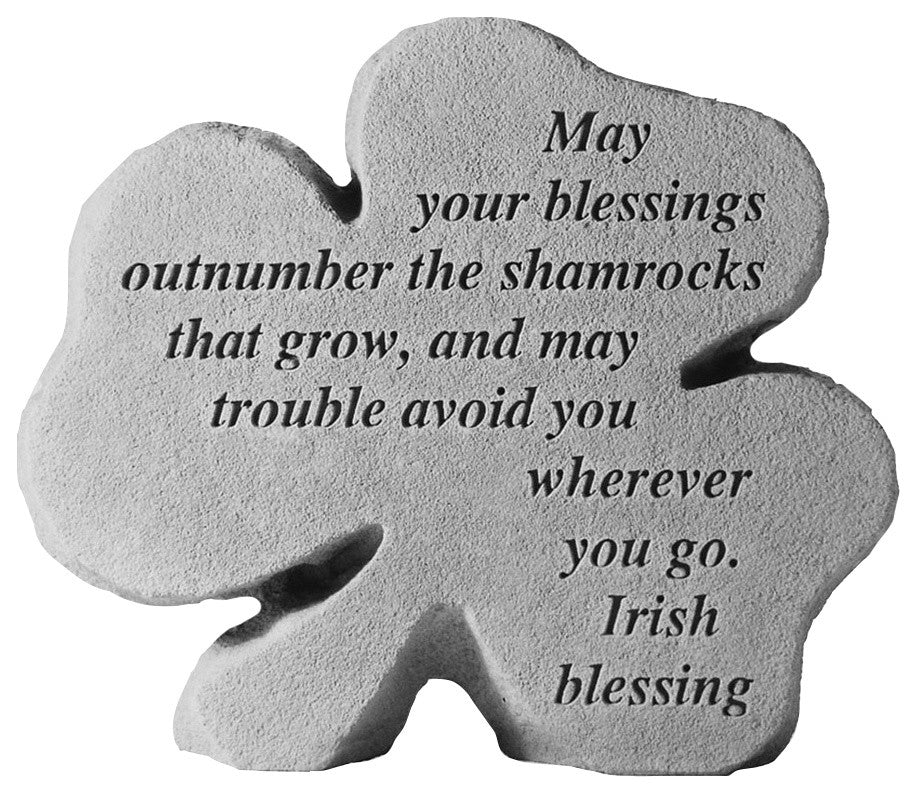 Garden Accent Stone, "May Your Blessing"
