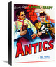 "Laurel & Hardy - Antics" Canvas Giclee by Hollywood Photo Archive, 12"x16"