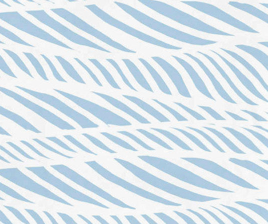 Rolling Waves, Geometric Print Beach Towel, Light Blue