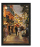 "Evening In Paris " By Marilyn Hageman, Framed Painting Print, Ready To Hang
