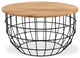 Finch Solid Wood Round coffee Table