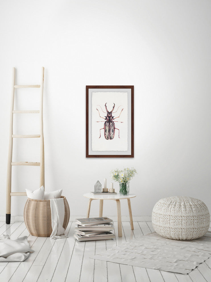 "Artsy Insect" Framed Painting Print, 16"x24"