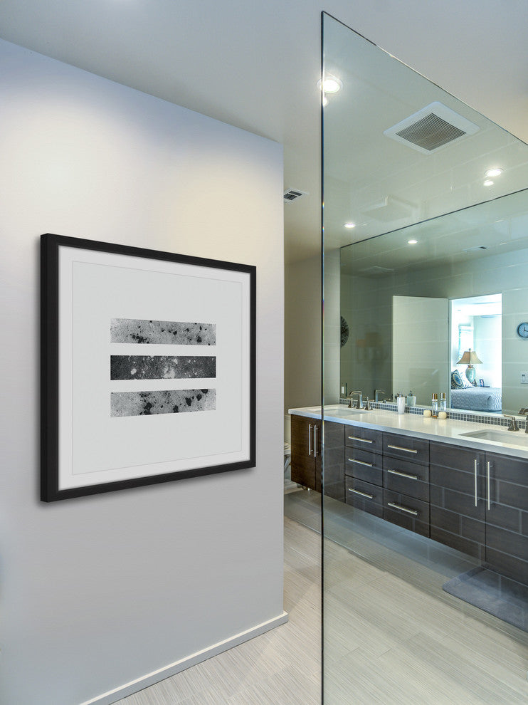 Marmont Hill, "Bars" by Bryon White Framed Painting Print, 12x12