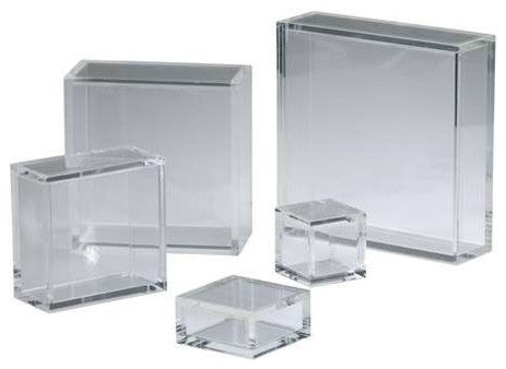 Square Acrylic Pedestal, 8"x8"
